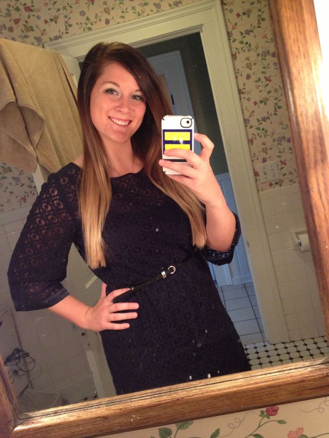 straight ombre