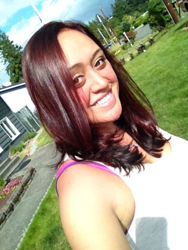 straight red