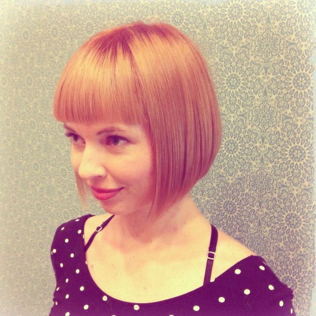 strawberry blonde