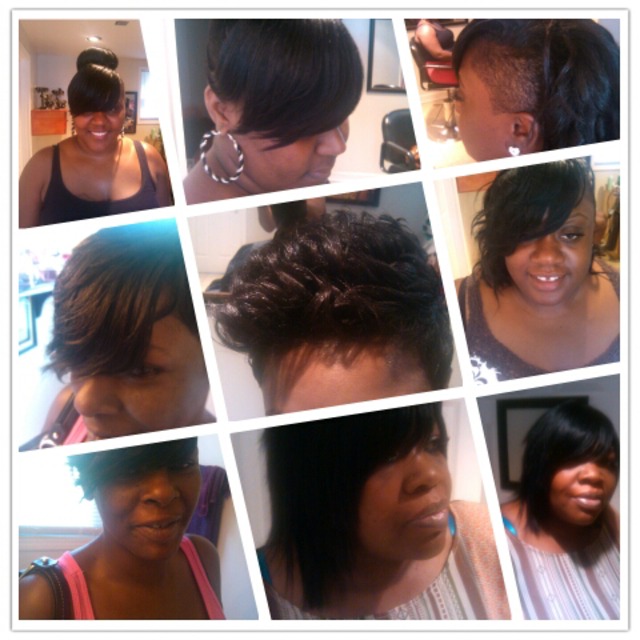 style cut weave