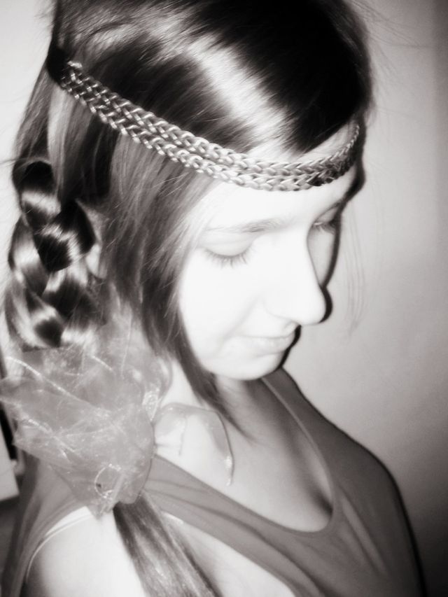 stylish side plait!