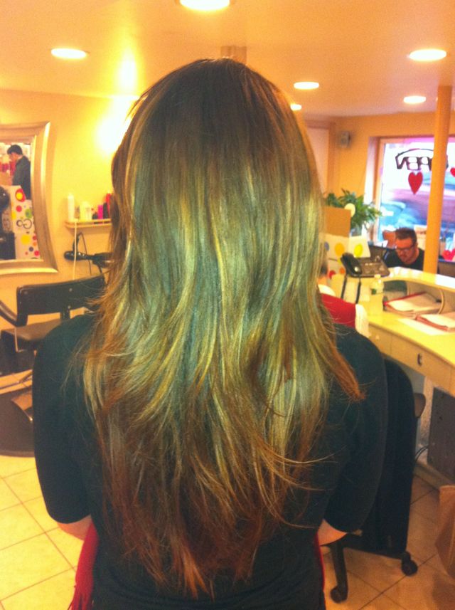 subtle ombré 