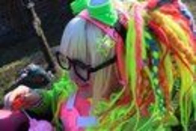 summer dreads rainbow 