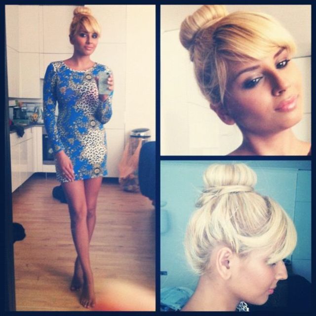 super high bun