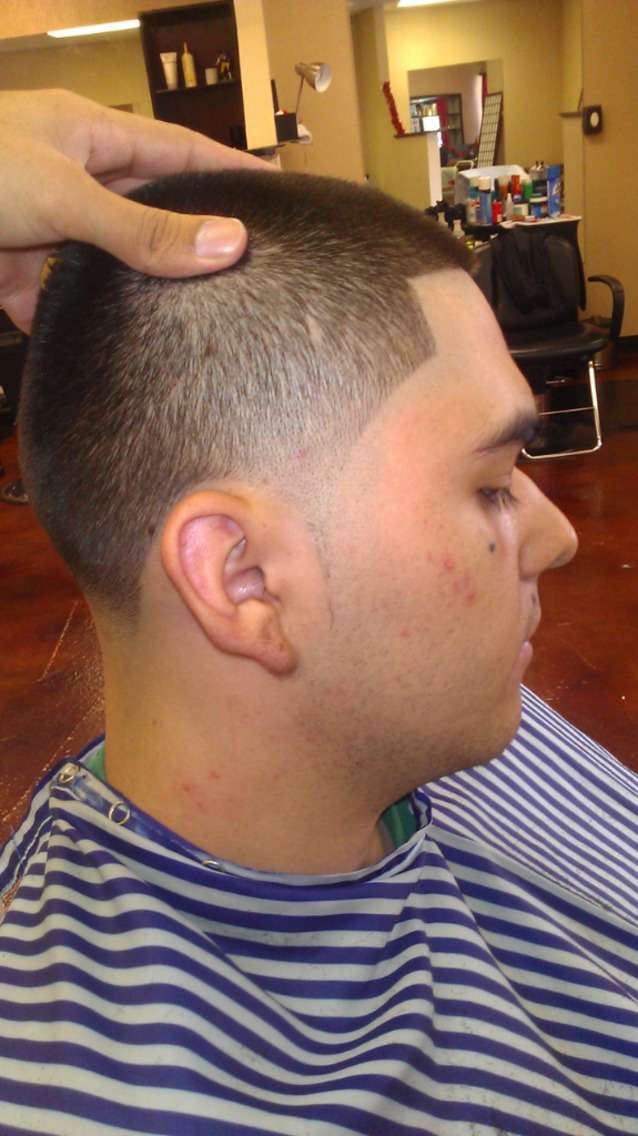 tapered haircut