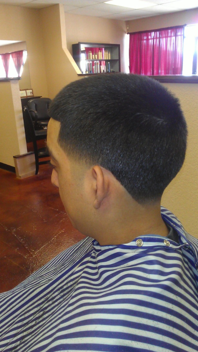 tapered haircut