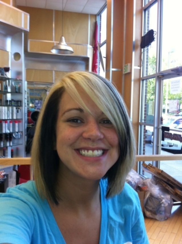 Tela's hair just freshened up!!