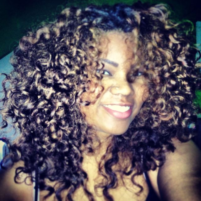 thick curls