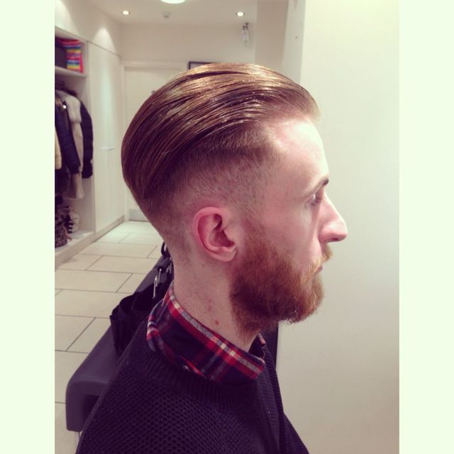 tight, faded undercut 