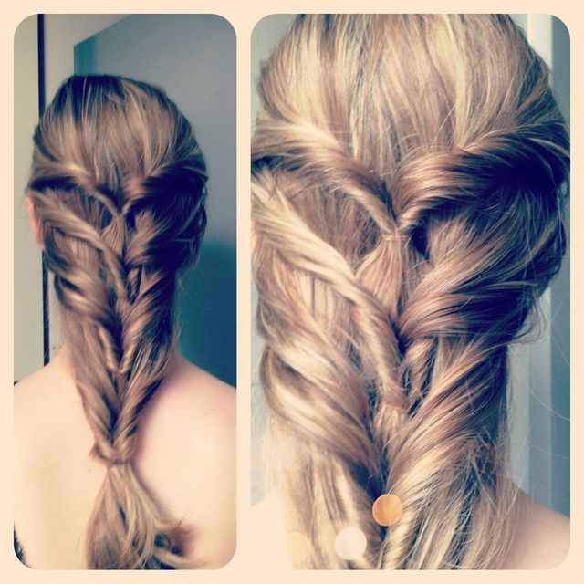 twist around hairstyle