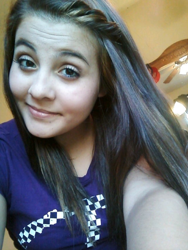 twisted back bangs