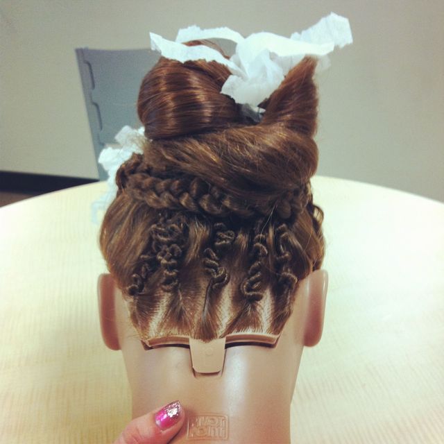 twisted braided up do 