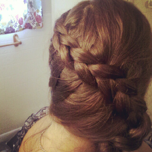 twisted french braid