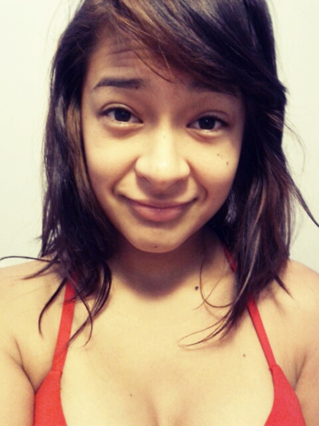 two toned layered hair
