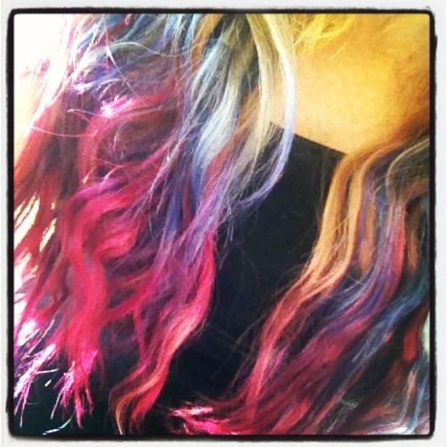 unicorn hair