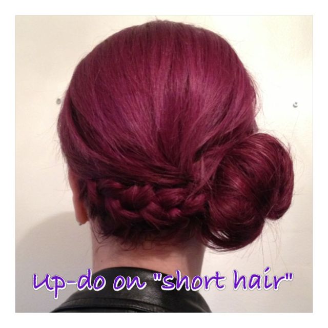 up do short hair