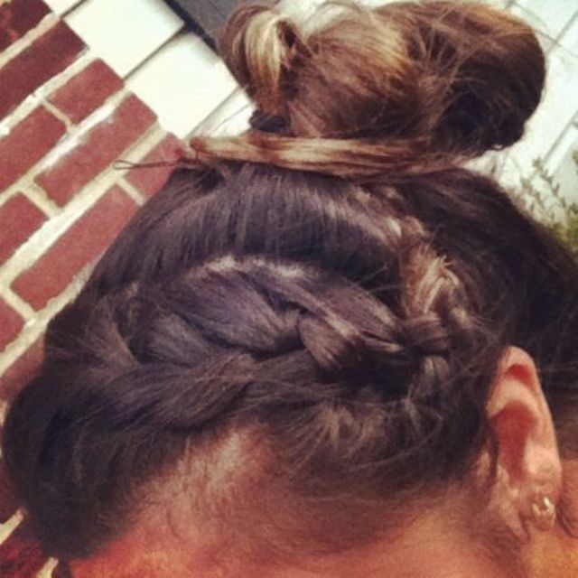 up-do braid 