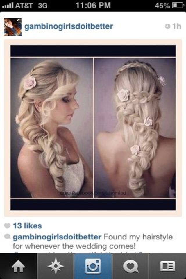 up-do bridal  