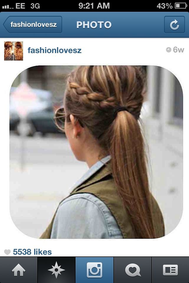 up-do plait