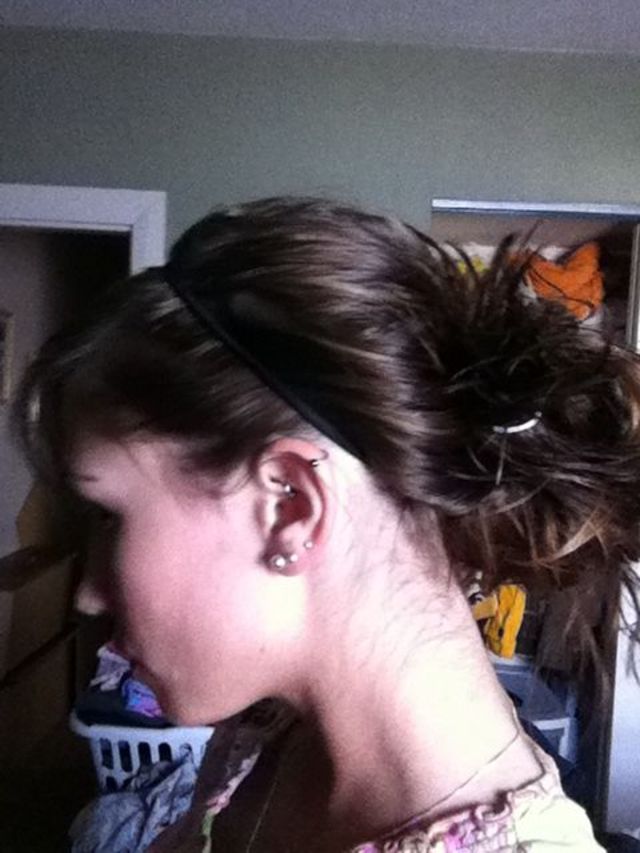 up-do sortof