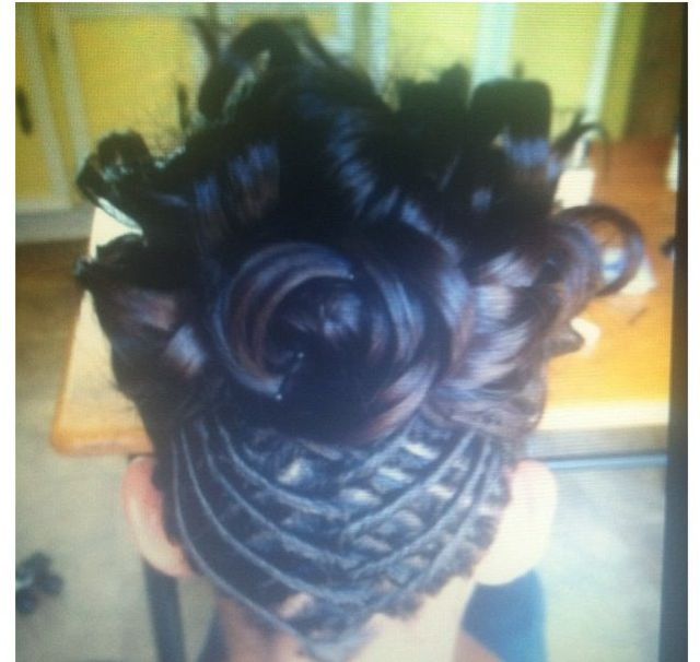 updo I did a while back