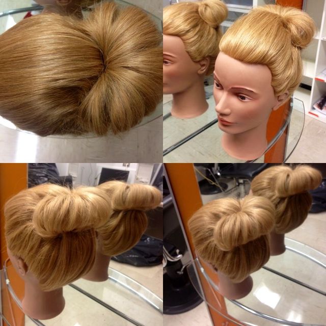 updo bun 