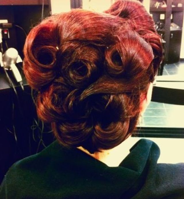 updo rockabilly