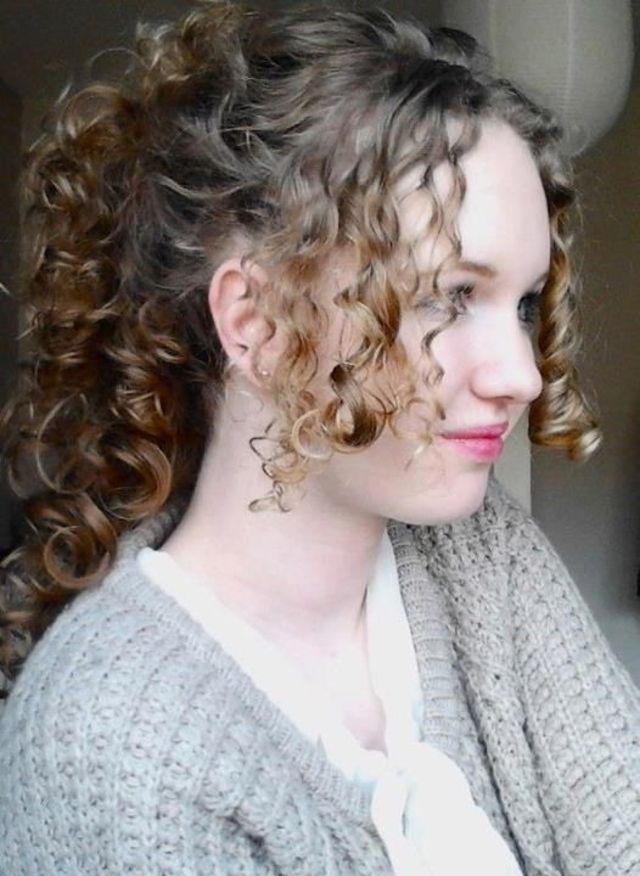 updos curls