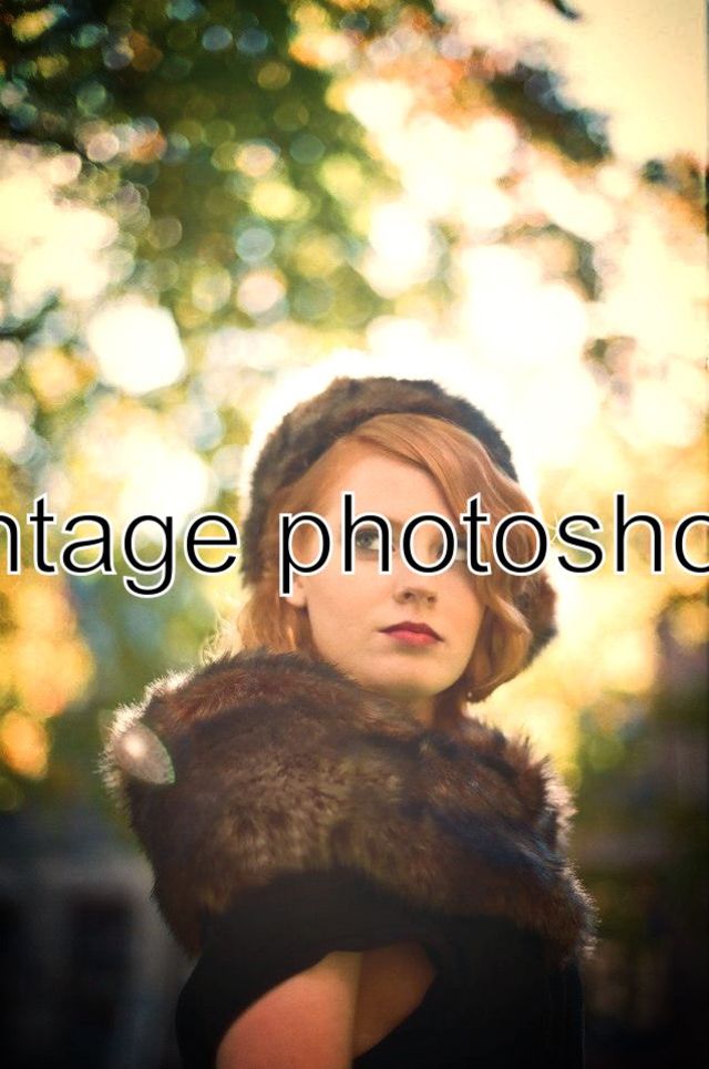 vintage photoshoot