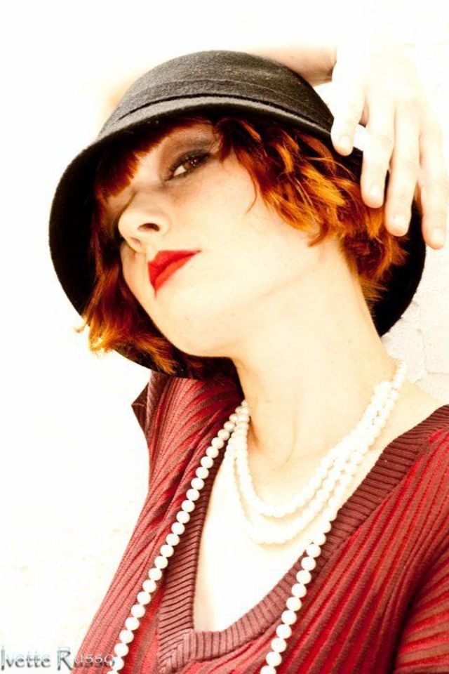 vintage red head