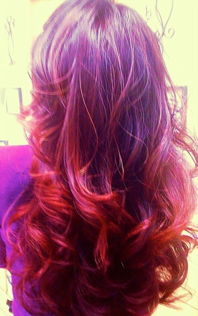violet and red tones by martin