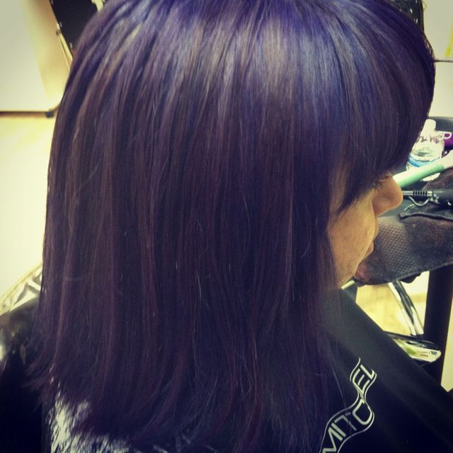 violet and silver