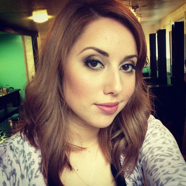 warm brown w/waves