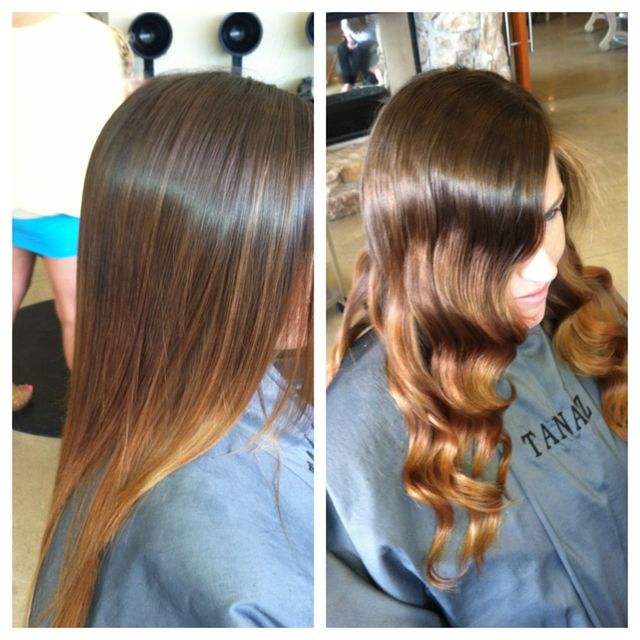 warm ombré