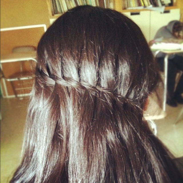 water fall braid 