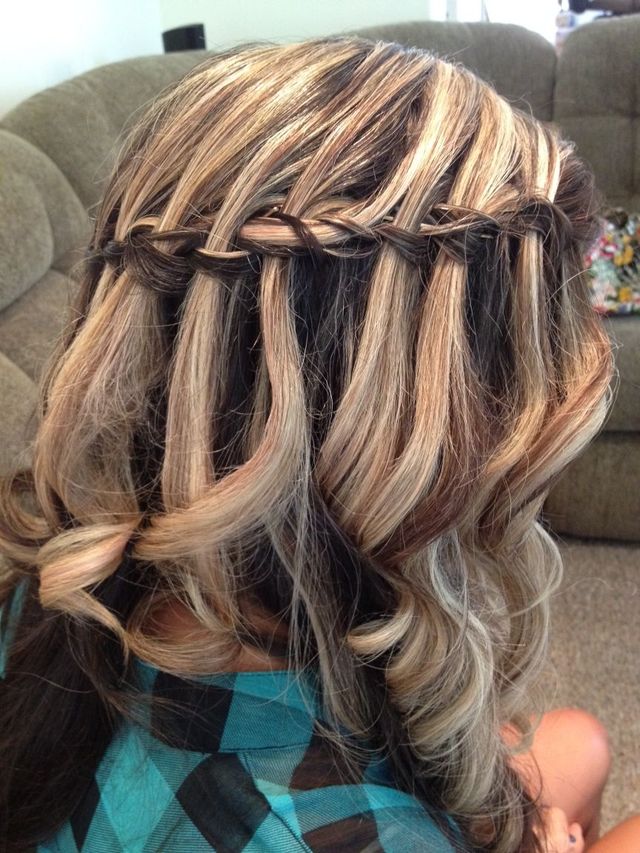 waterfall braid