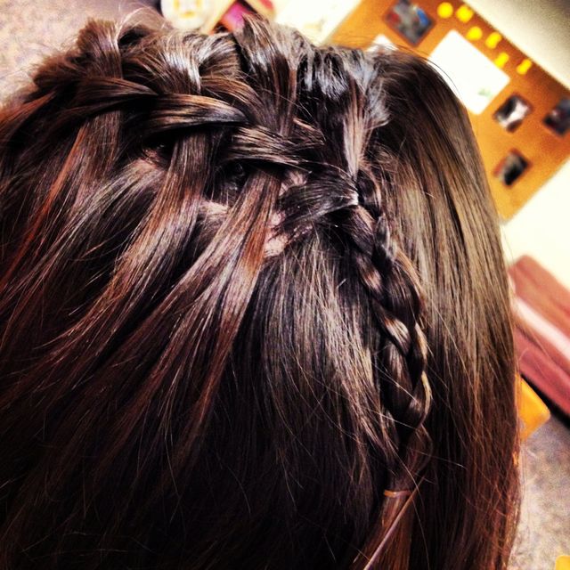 waterfall braid