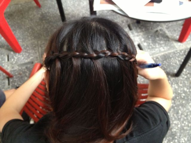 waterfall braid