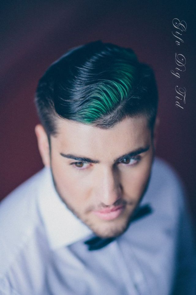 wavy green gentleman