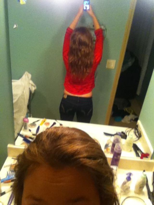 wavy hair