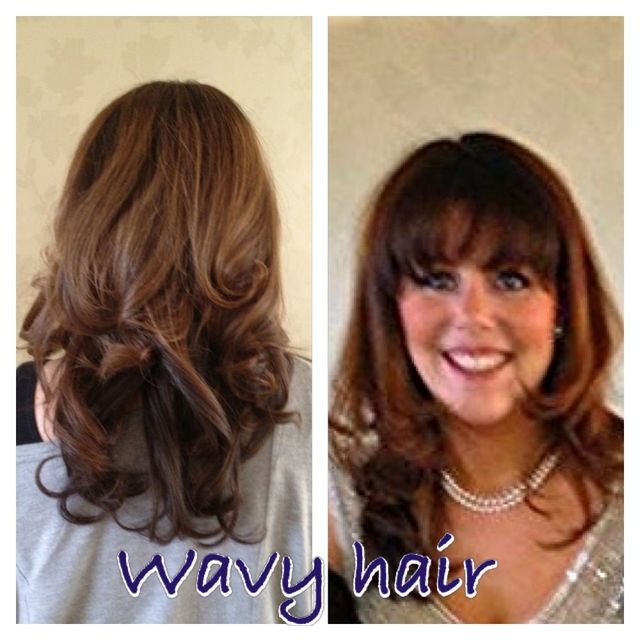 wavy hair