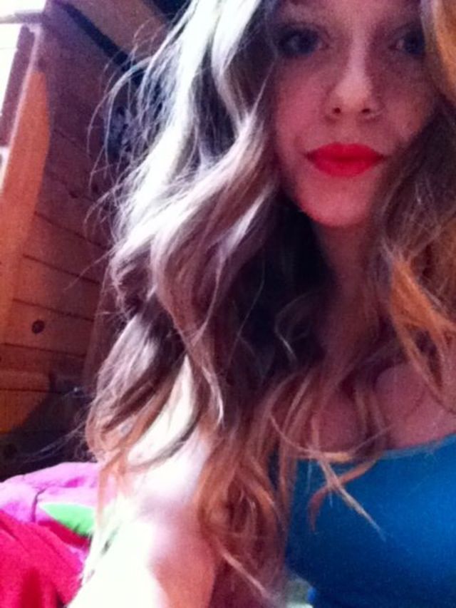 wavy middle part