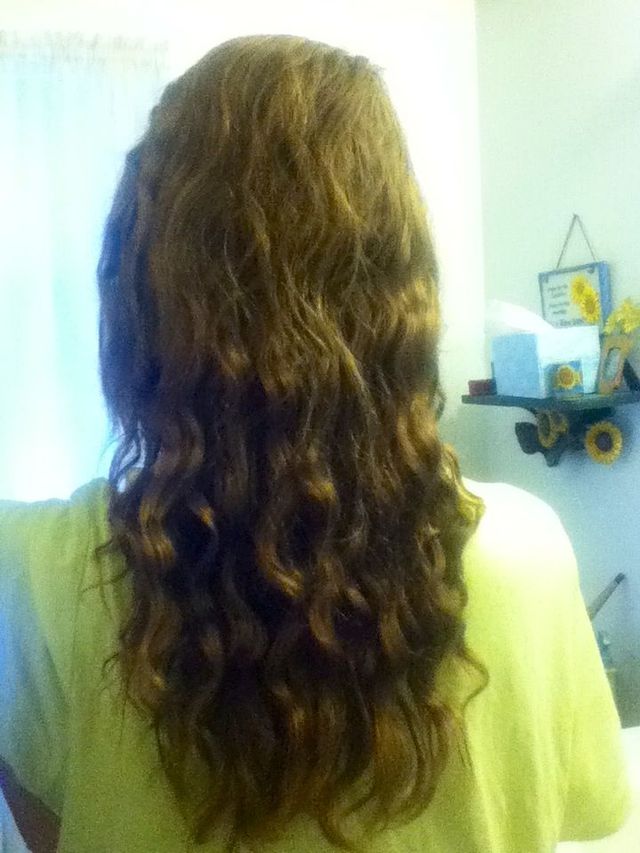 wavy