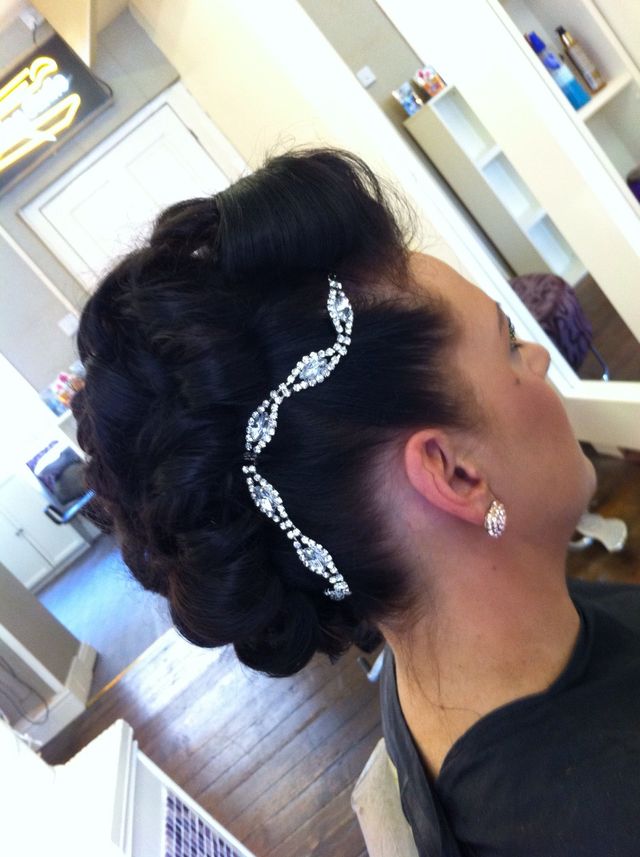 wedding hair