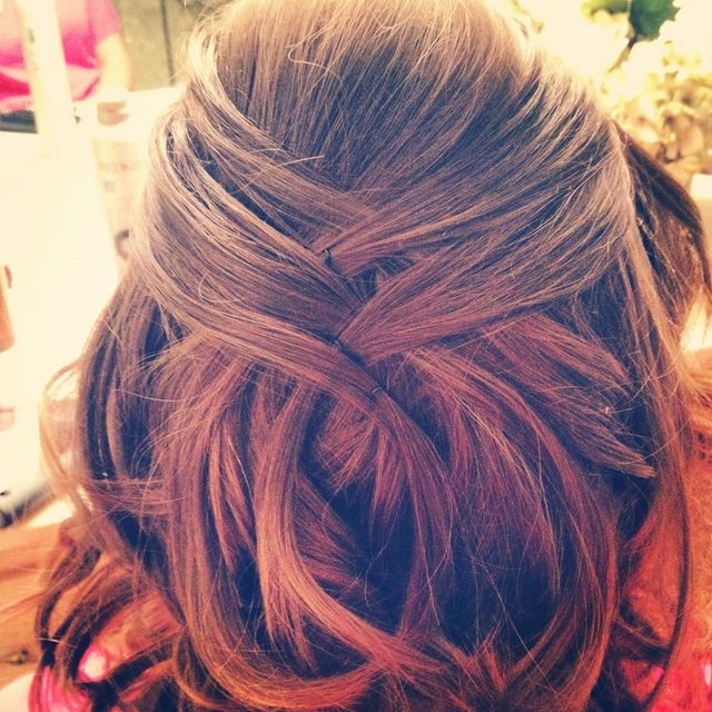wedding hair