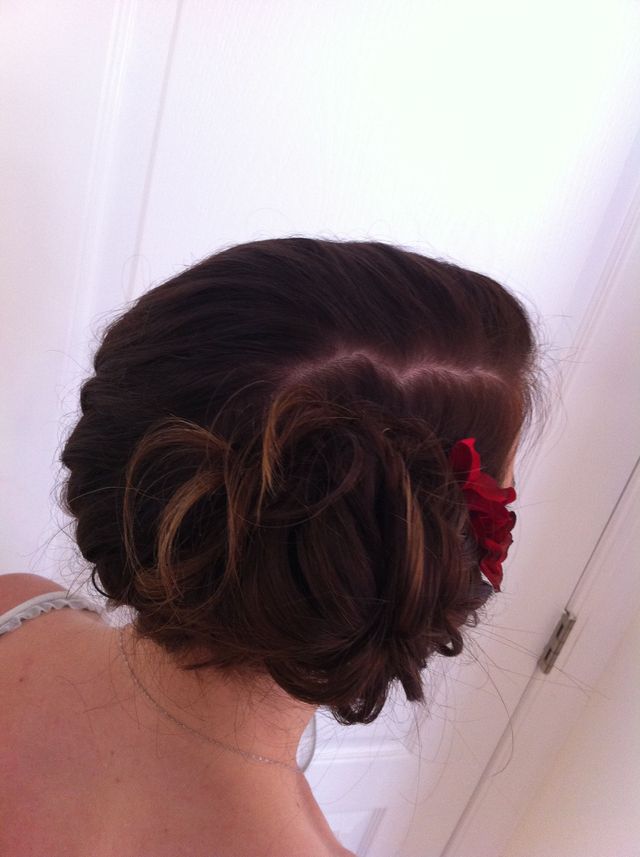 wedding hair