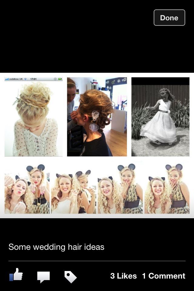 wedding hair