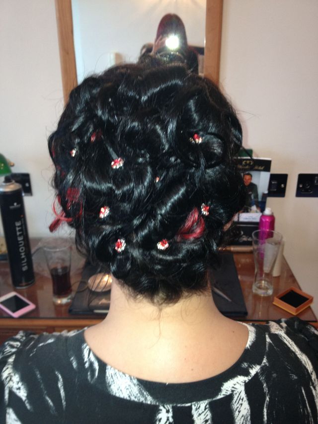 wedding hair
