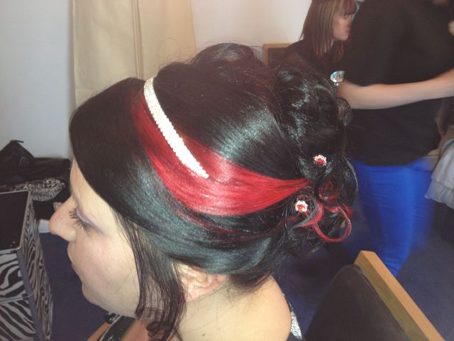 wedding hair