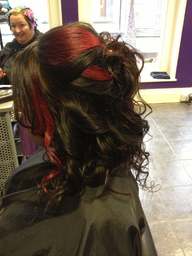 wedding hair
